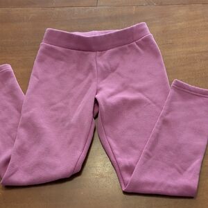 Old Navy Kids Pink Fleece Leggings